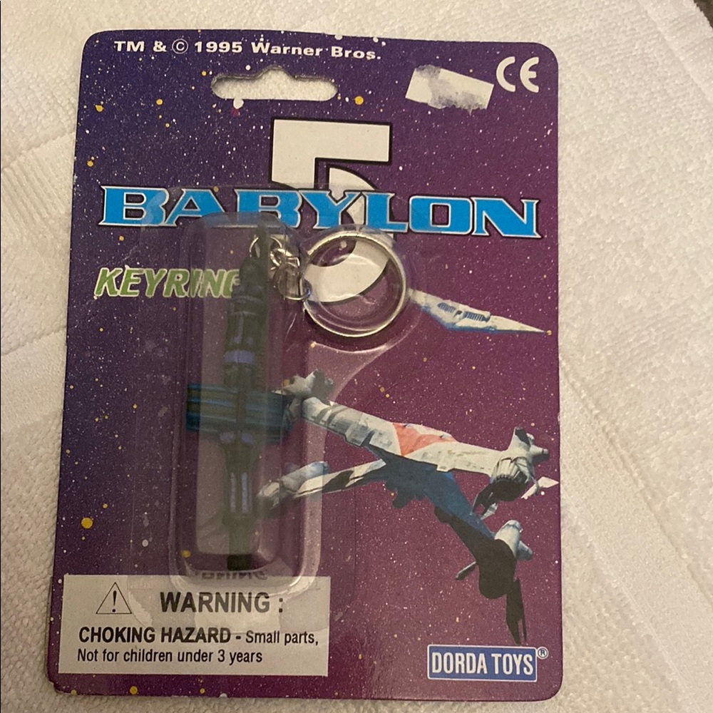 Babylon 5 Space Station Vintage Keyring Dorda Toys 21283 1995 Original Package